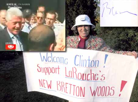 Clinton sostiene la Bretton Woods di LaRouche