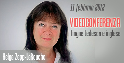 Videoconferenza di Helga Zepp-LaRouche