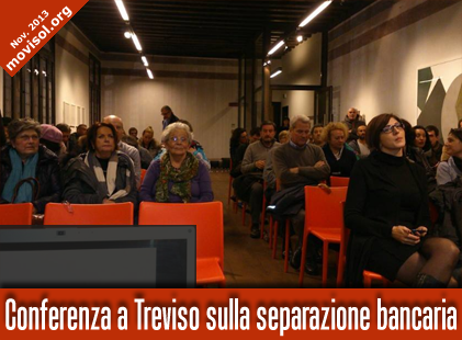 Conferenza a Treviso sulla separazione bancaria