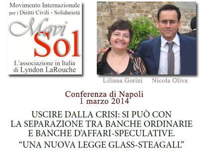 Conferenza sulla Glass-Steagall a Napoli