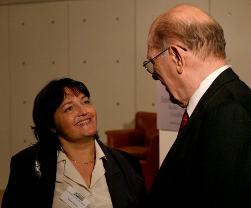 Liliana Gorini e Lyndon LaRouche